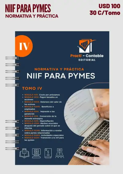 NIIF PARA PYMES NORMATIVA Y PRACTICA TOMO IV
